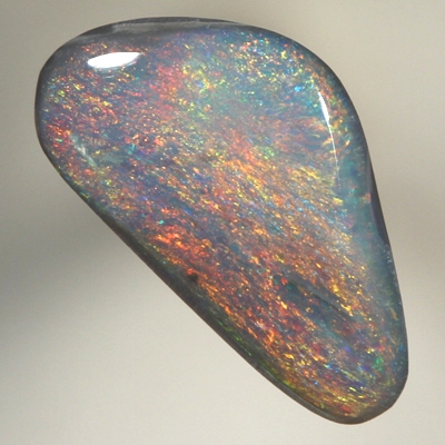 SOLID BLACK OPAL bright burning fire all of the time